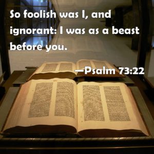 Psalm 73 open Bible
