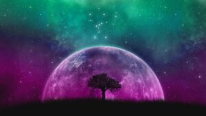 Creation: moon rising. Evangelism
