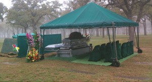 funeral tent