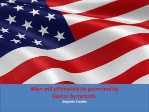 July 4 quotes 10 - Franklin tyrants