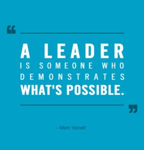 Leader quote