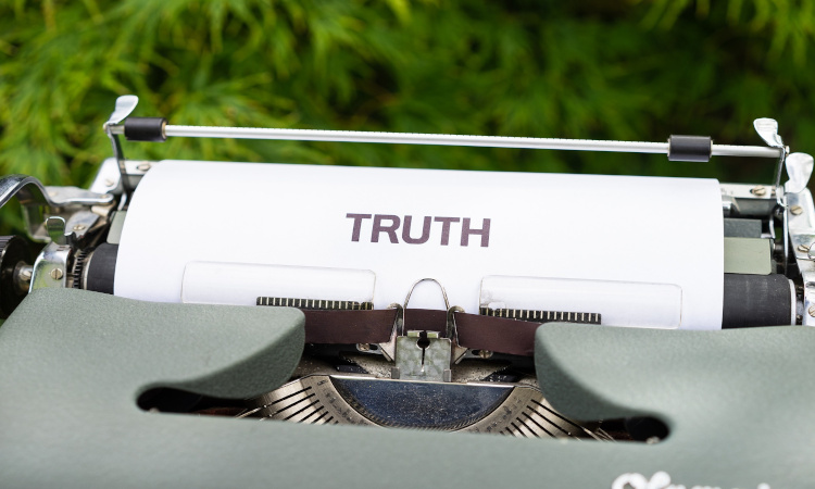 typewriter truth