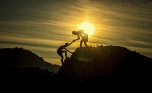 A Hand up - faith