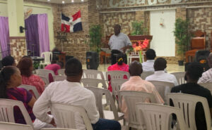 Ramon teaching pastor training class