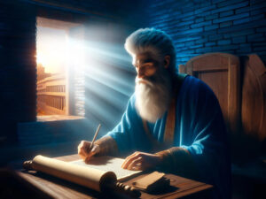 Bible Prophet with scroll - Goodness of God